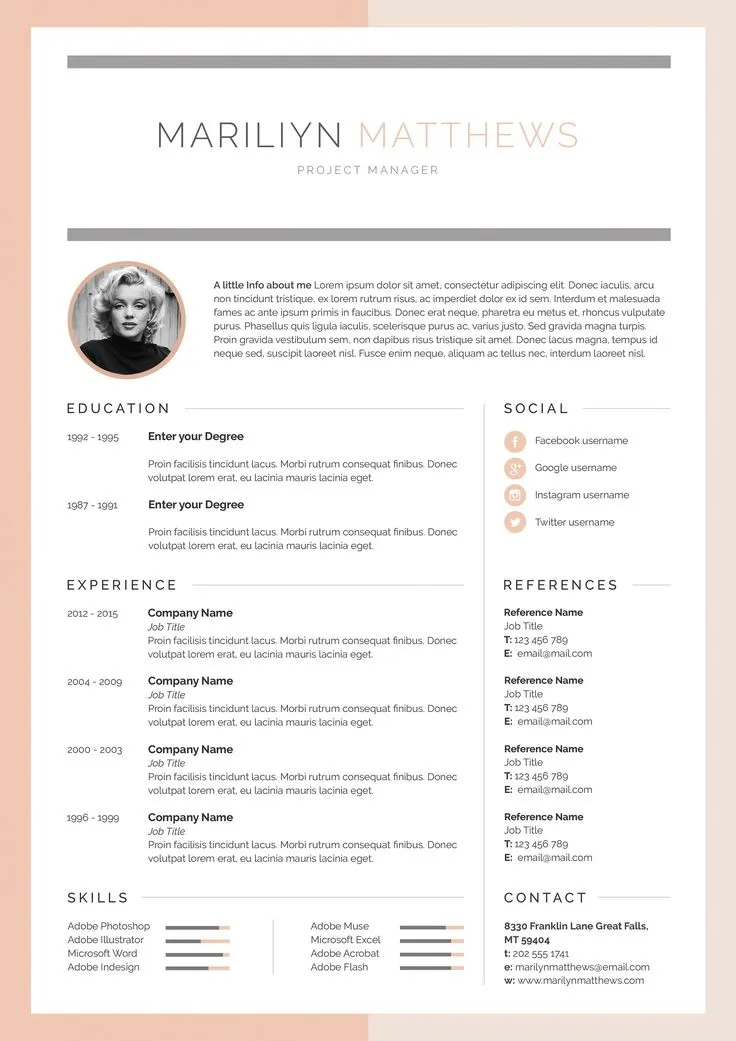 39920 resume template cover letter word5