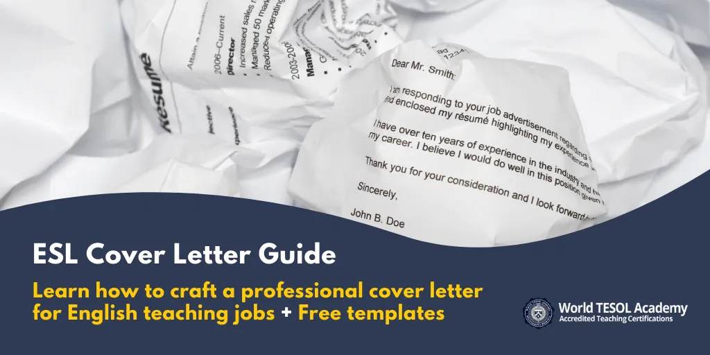 39931 esl teacher cover letter writing