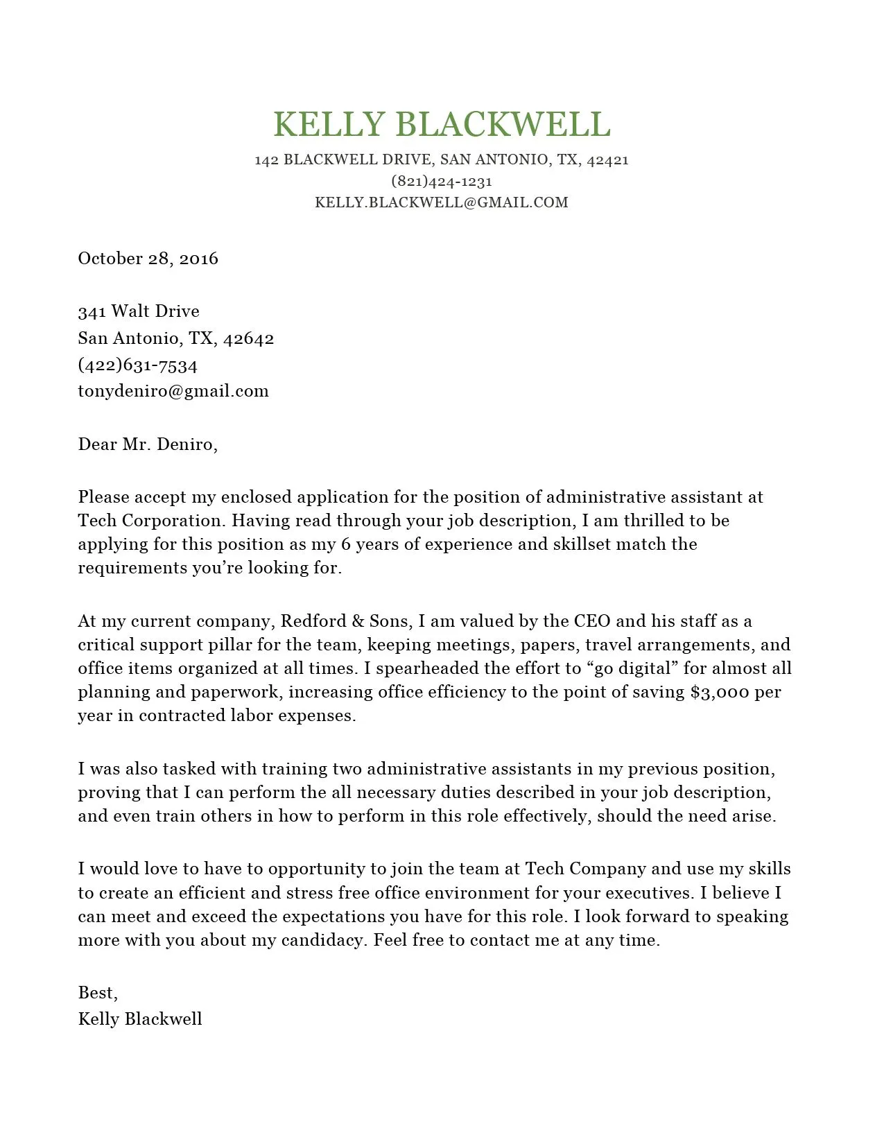 39935 mid career cover letter