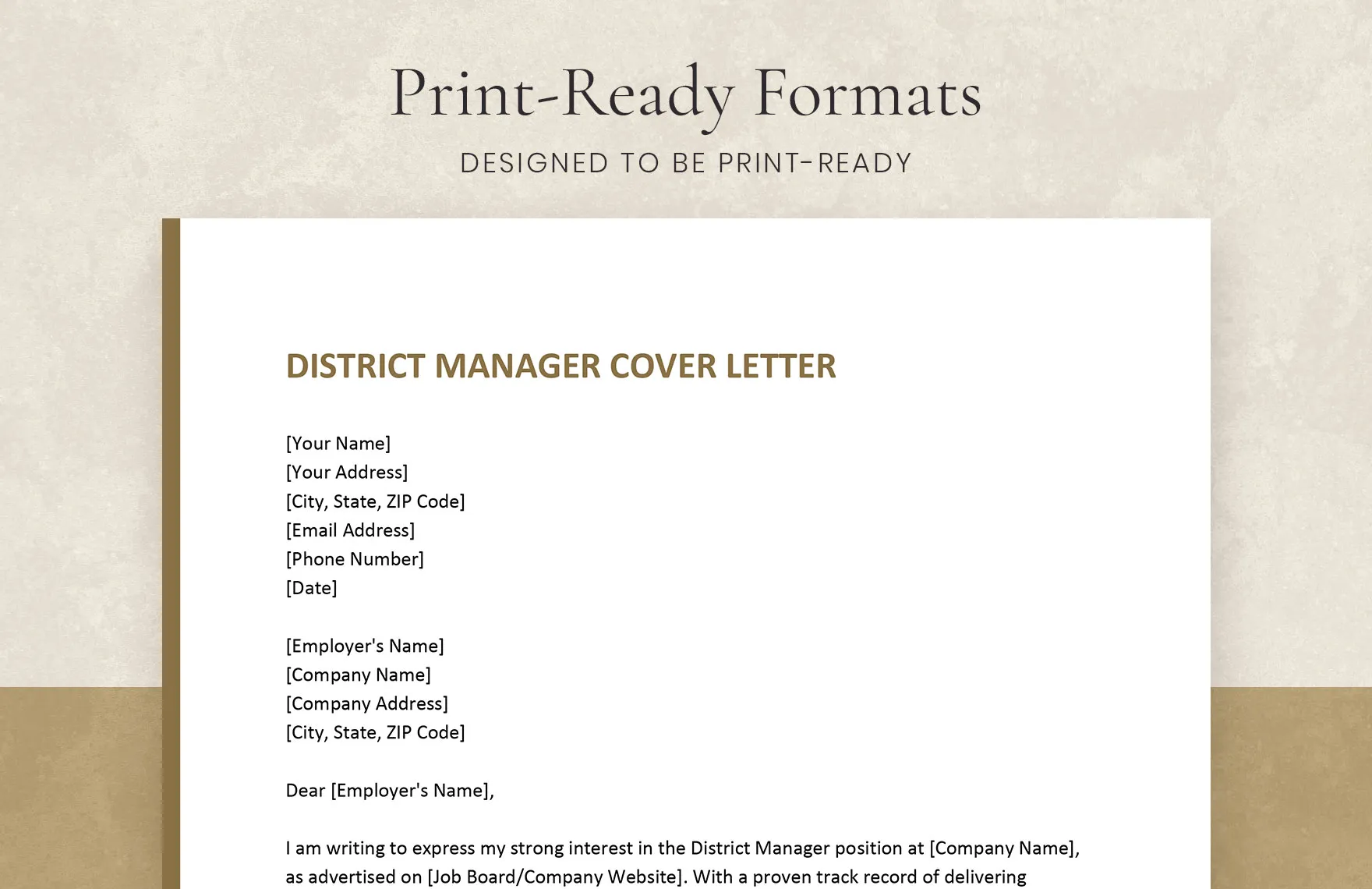 39951 district manager job