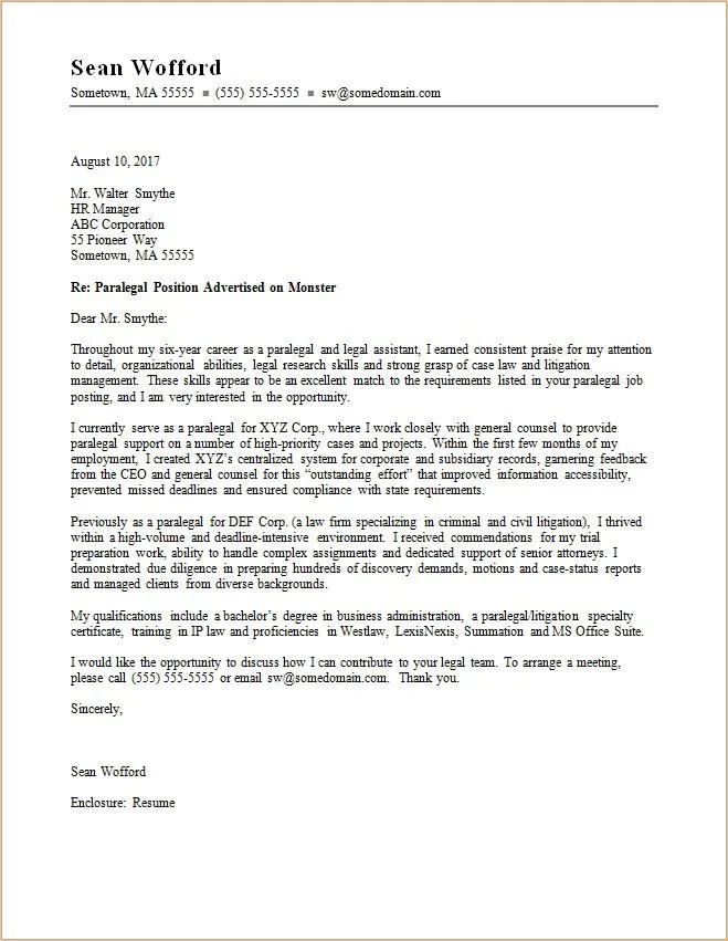 39955 proofreading cover letter
