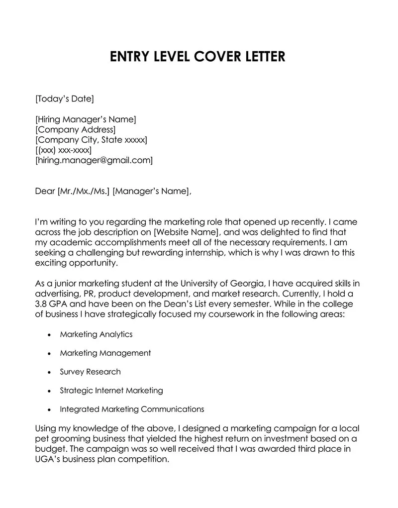 39956 cover letter tips