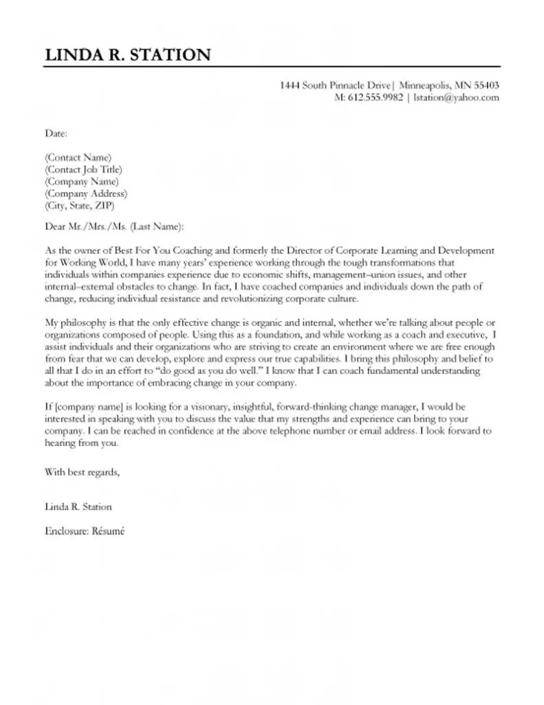 39957 cover letter components