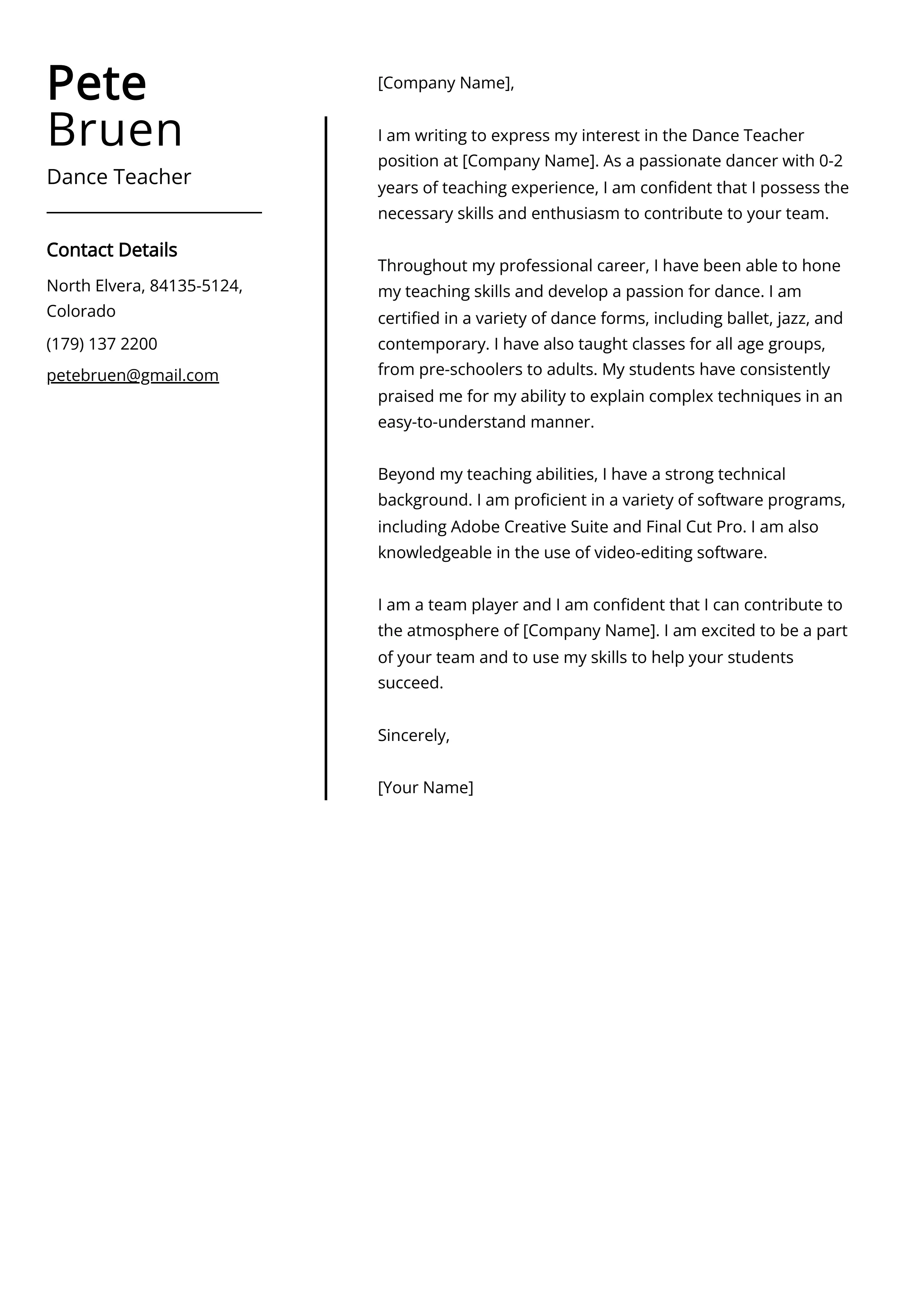 39969 cover letter formatting