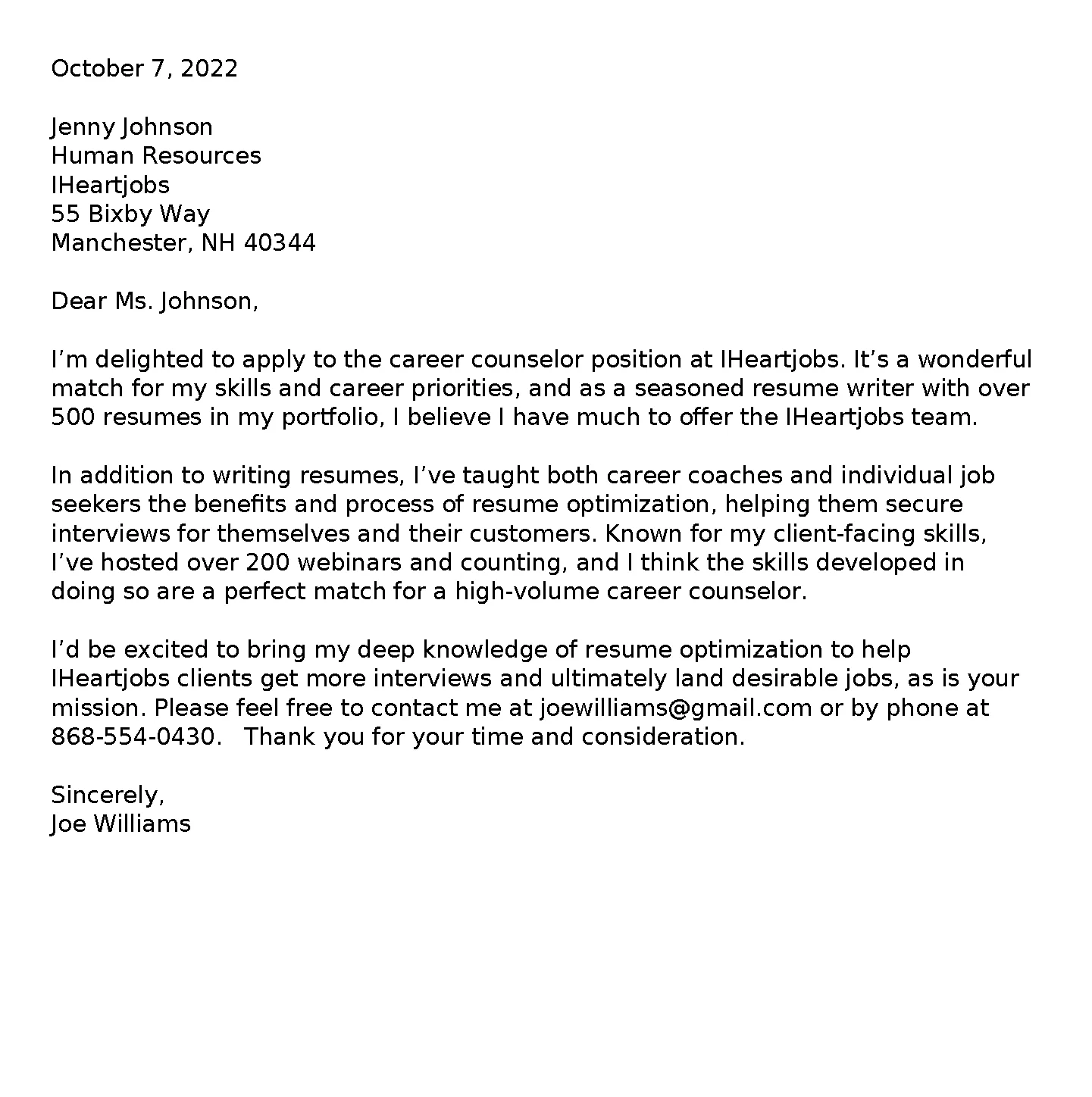 39977 cover letter examples