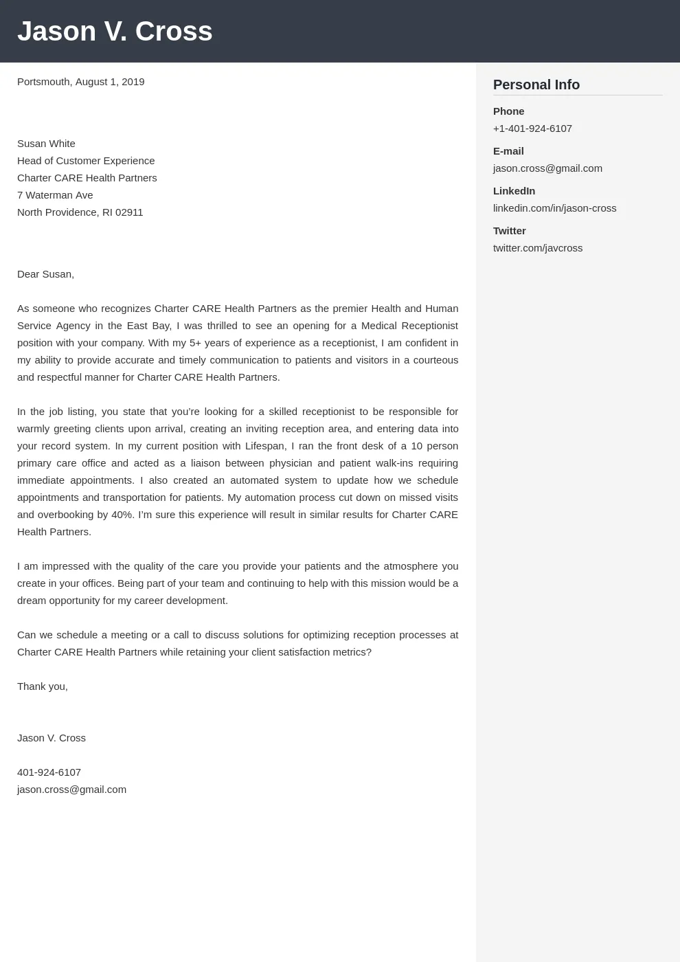 39987 easy communication cover letter