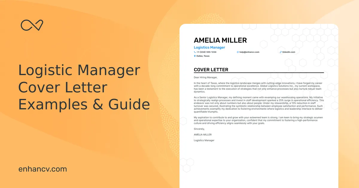39990 logistic manager skills