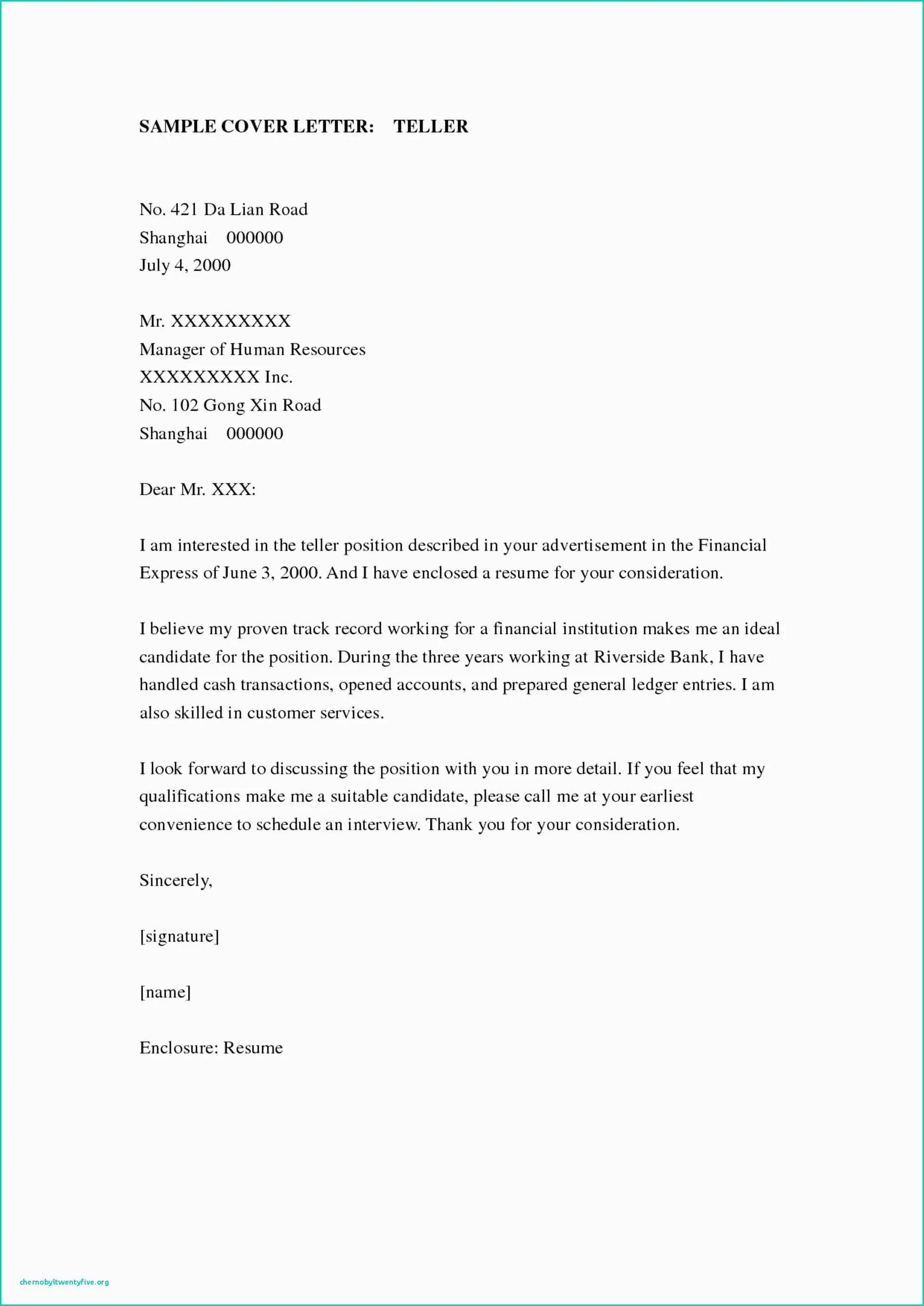 40001 avoid cover letter mistakes