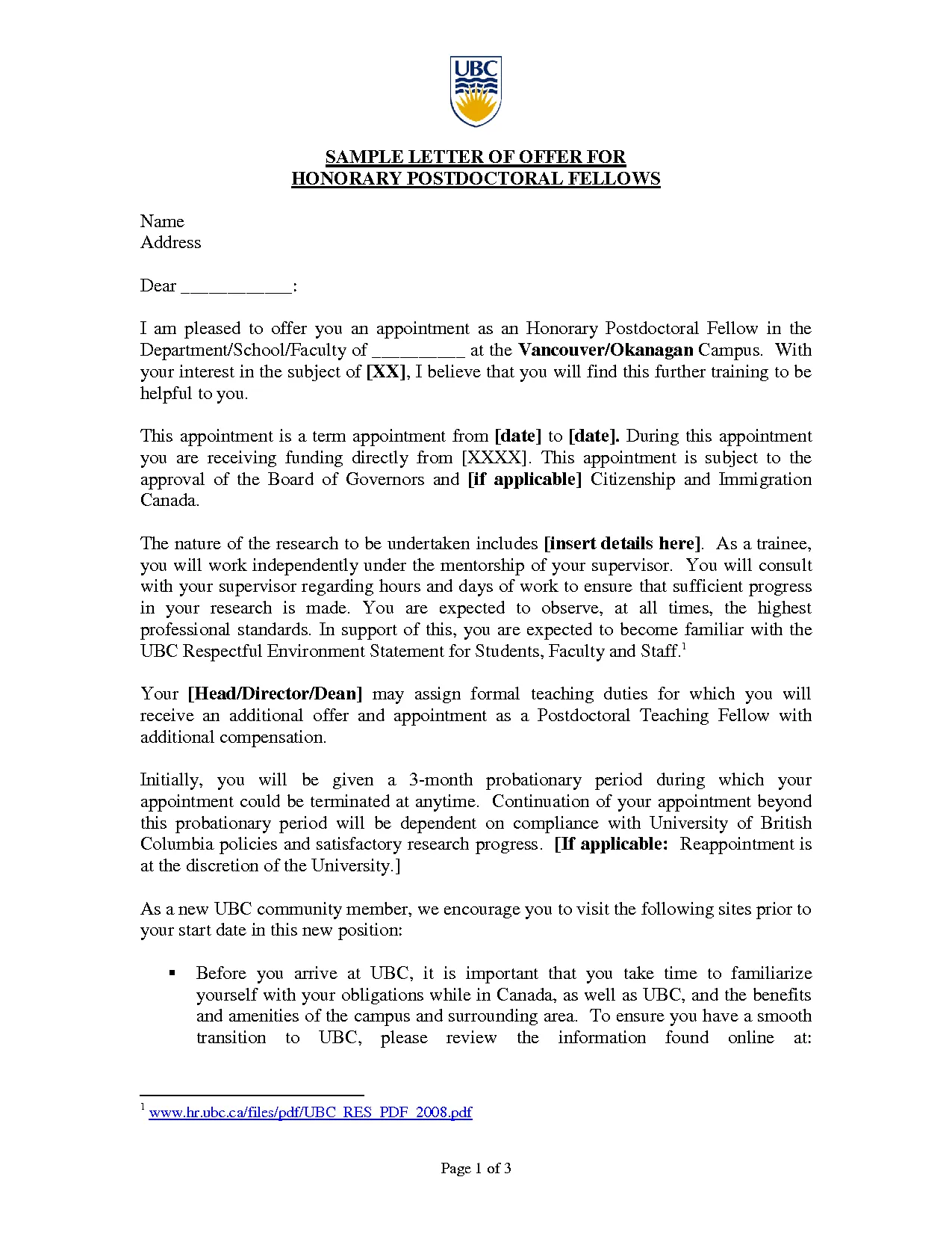 40007 cover letter formatting sample