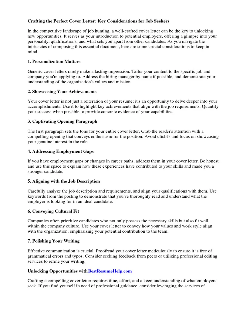 40018 cover letter essentials 6