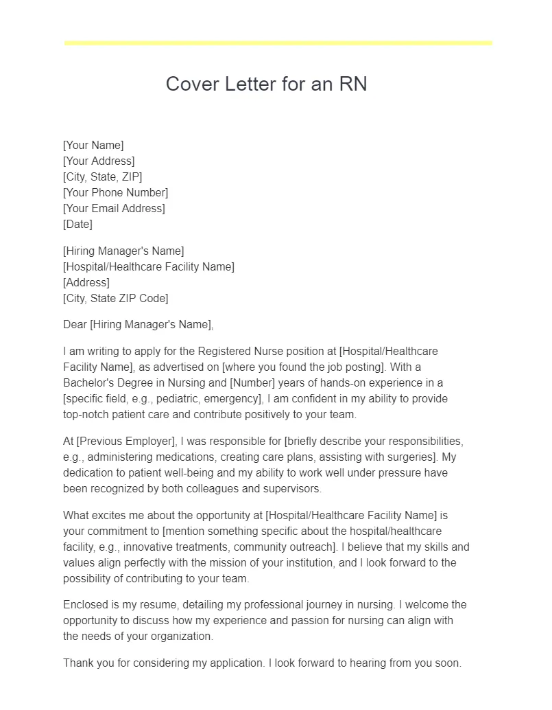 40020 rn cover letter skills