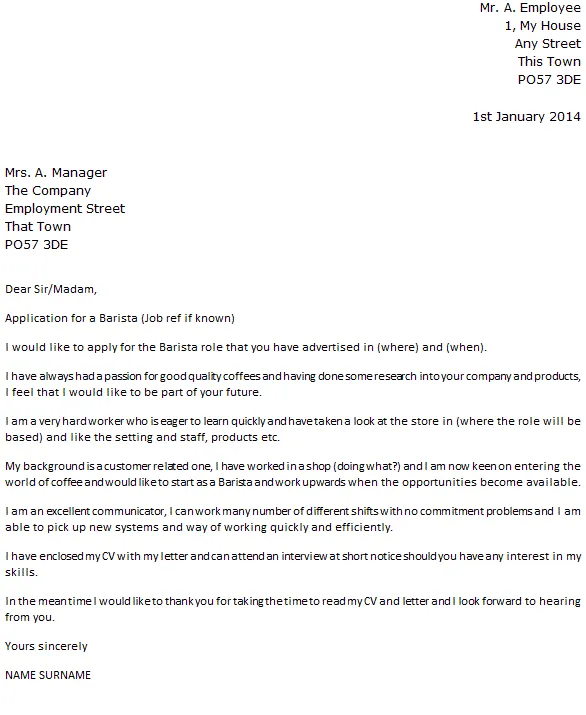 40032 professional cover letter