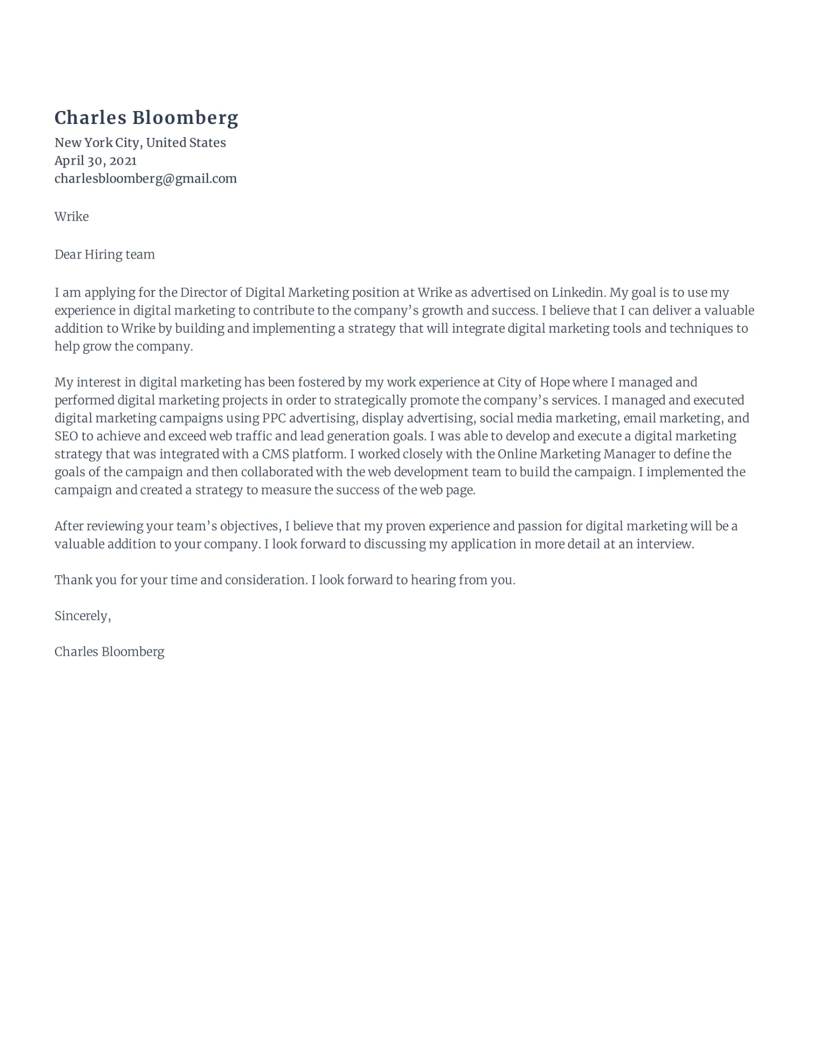 40055 cover letter format