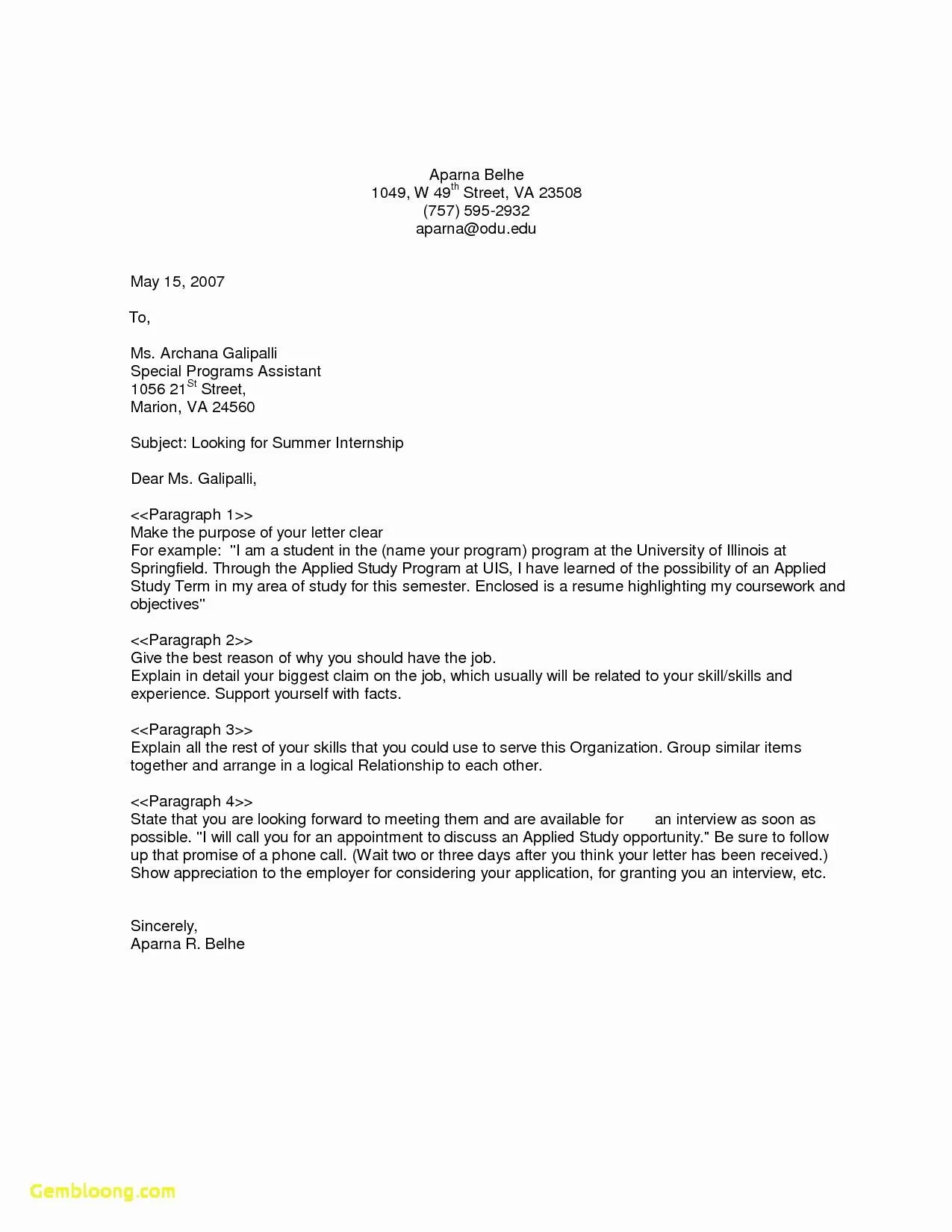40059 cover letter formatting