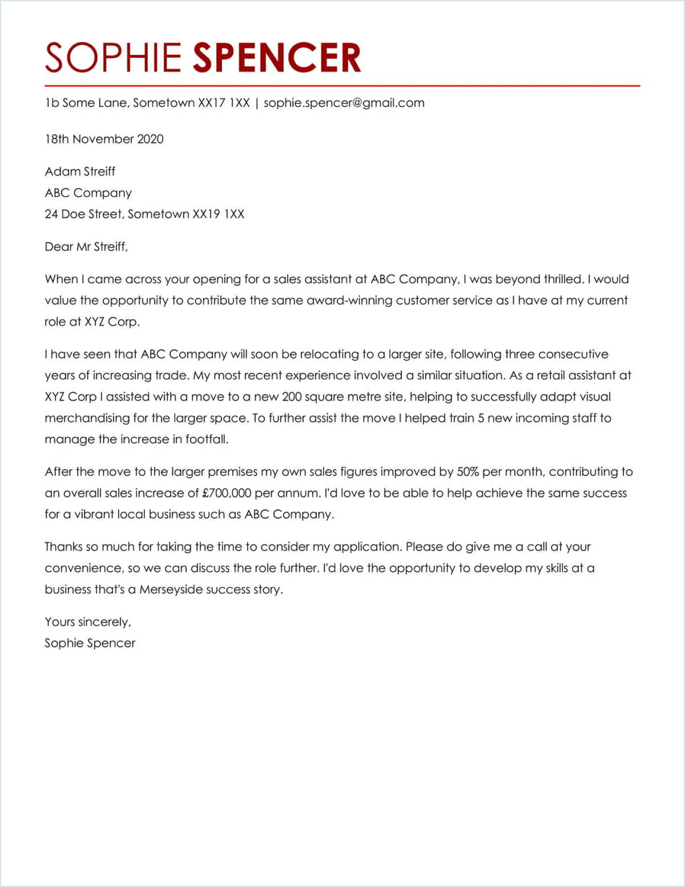 40079 cover letter templates