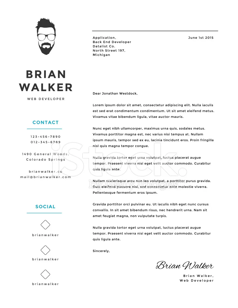 40089 creative cover letter design 5