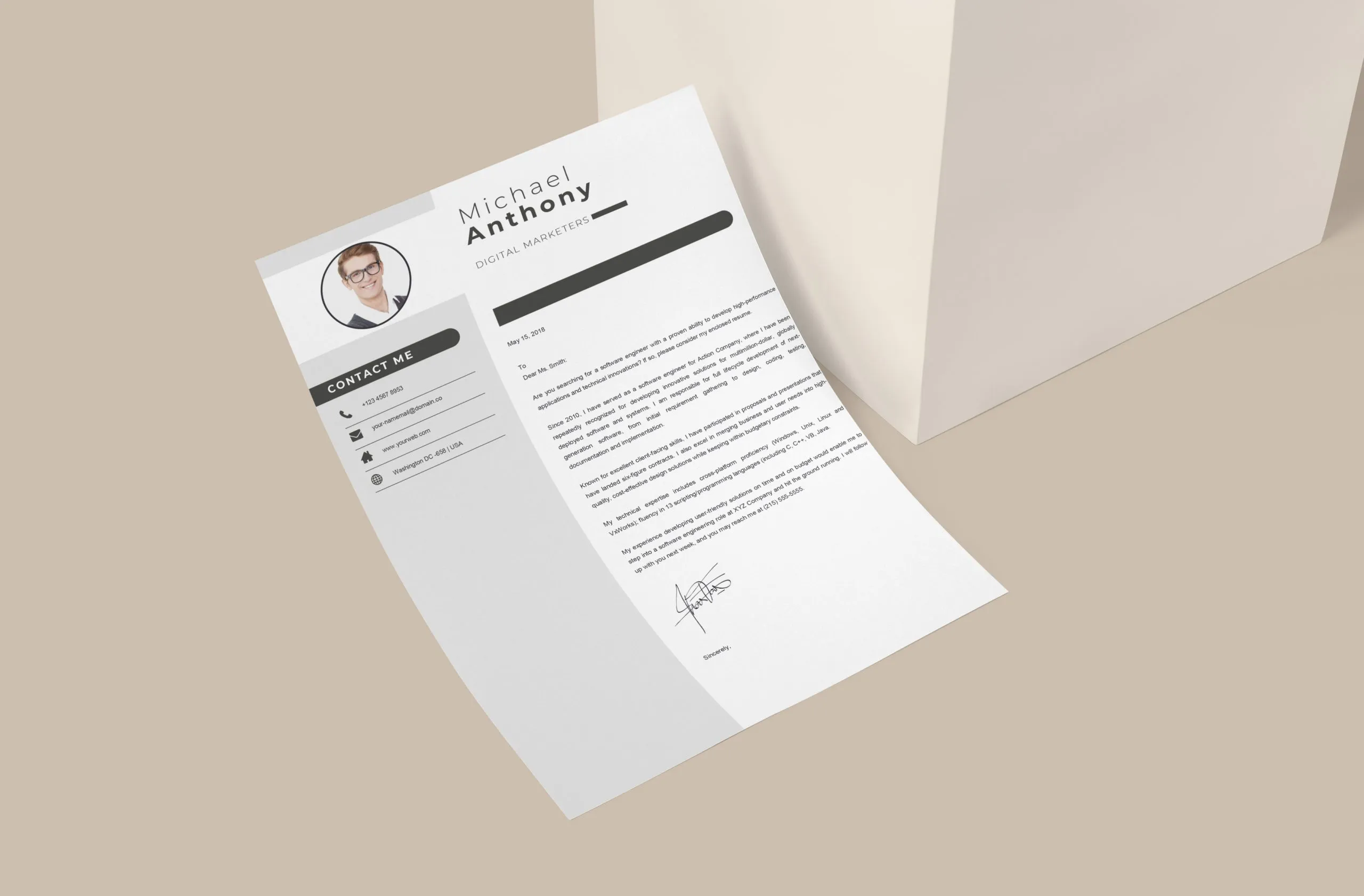 40089 creative cover letter design 7