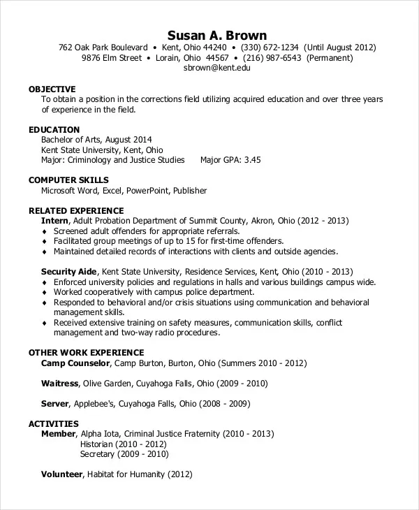 40110 cover letter proofreading