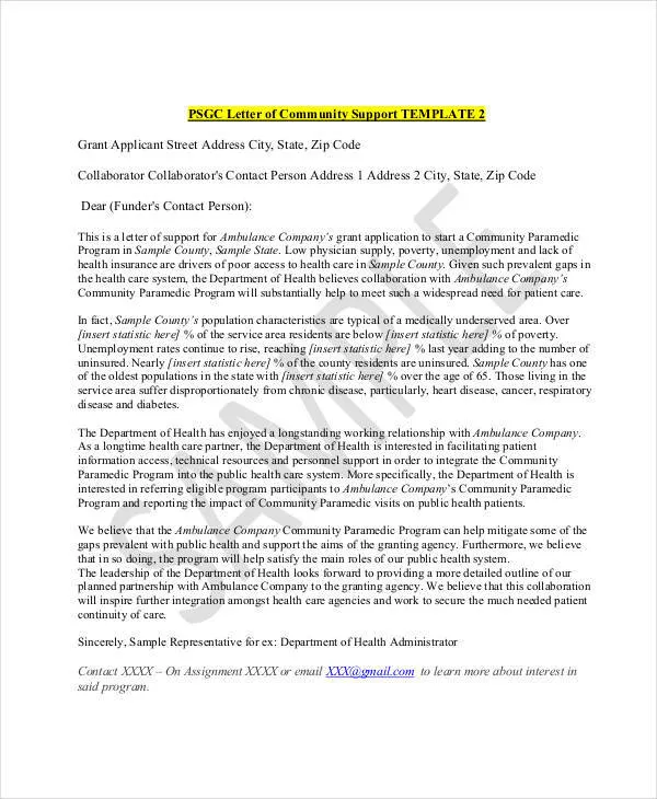 40121 cover letter header example