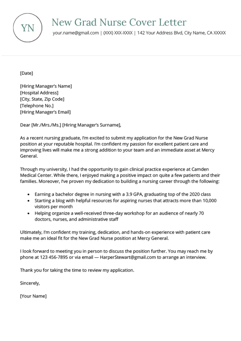 40138 new grad nursing cover letter 5