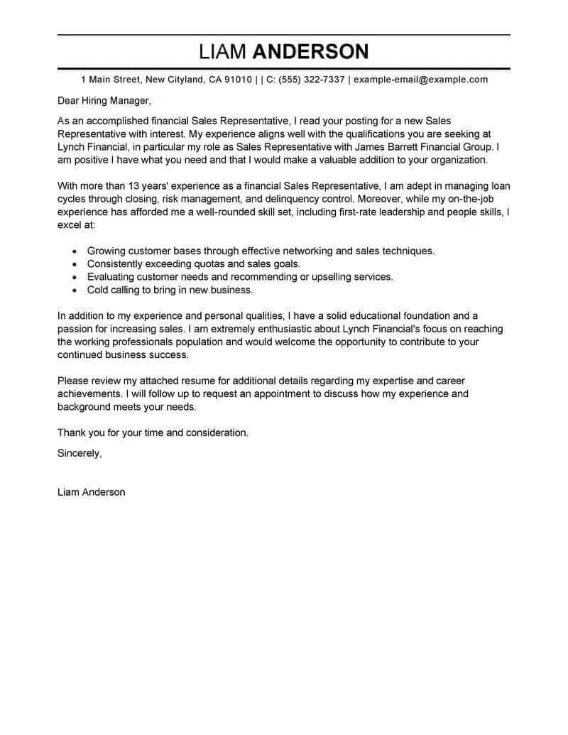 40141 cover letter formatting