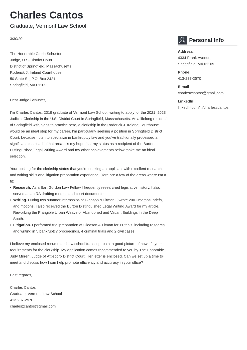 40158 relevant experience highlight