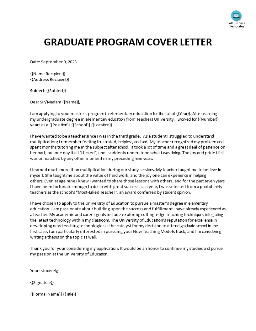 40161 cover letter grad school 6