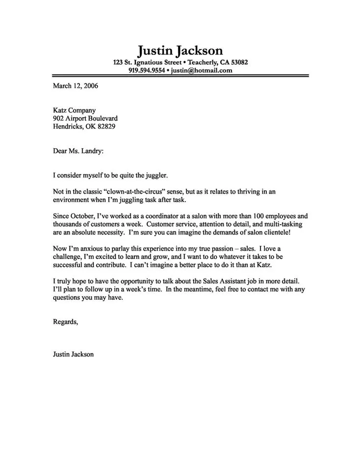 40166 cover letter career changer