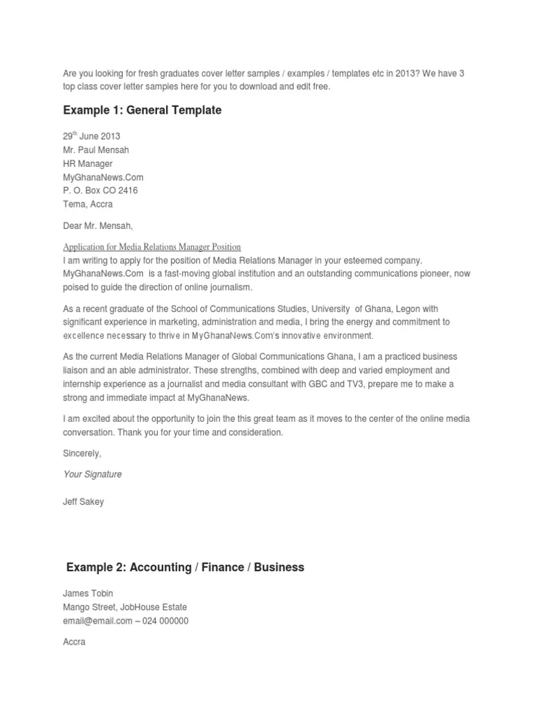 40166 cover letter skills focused