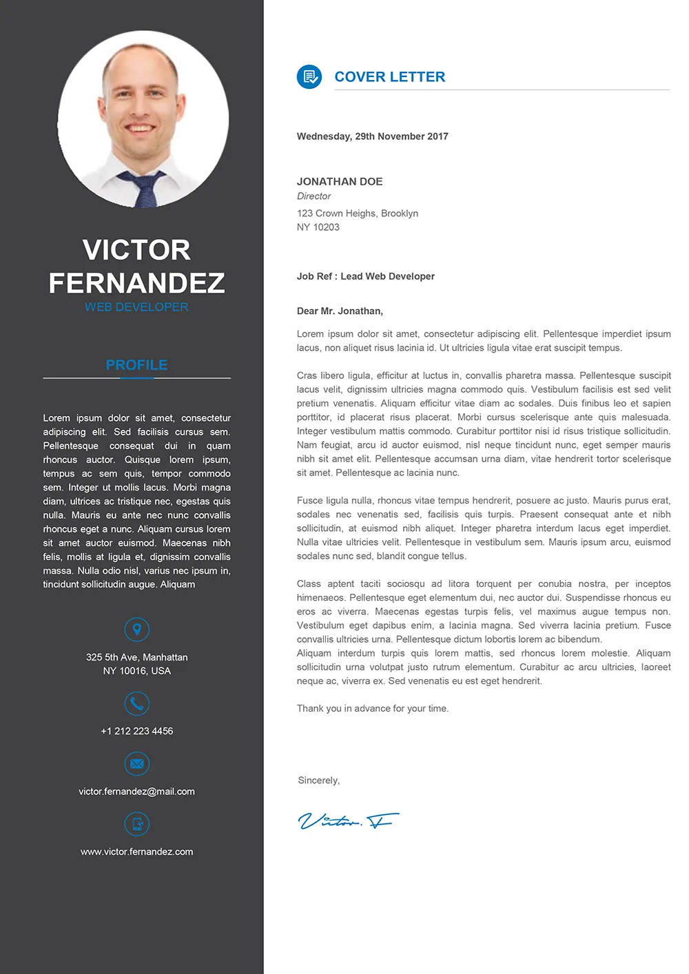40176 value driven cover letter