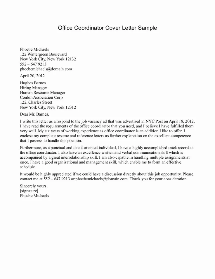 40181 cover letter writing