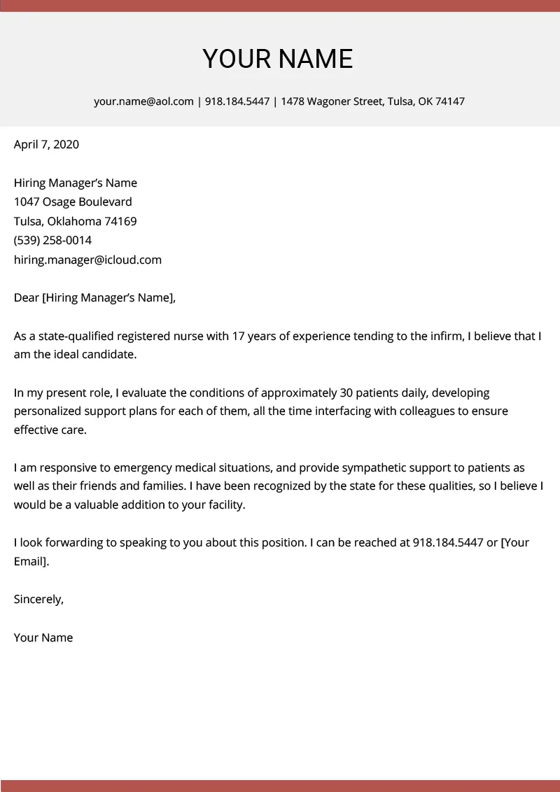 40182 internship cover letter example