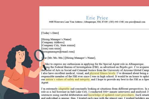 40186 cover letter action verbs