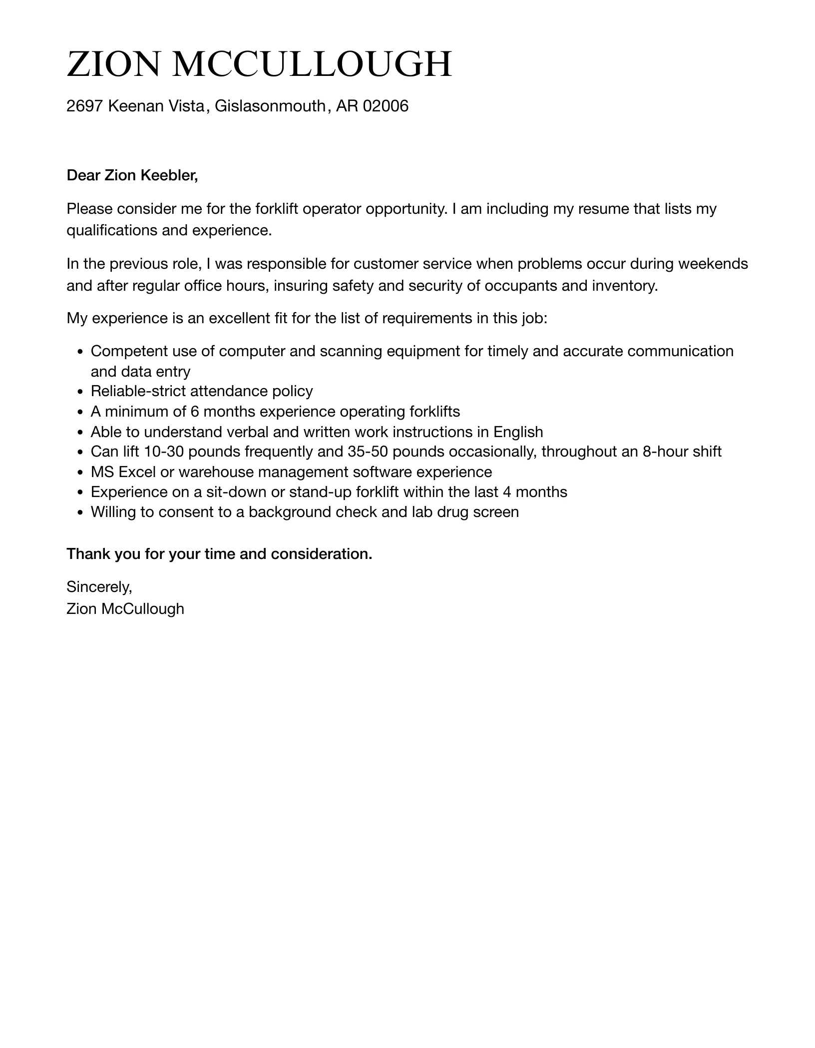 40196 action verbs cover letter