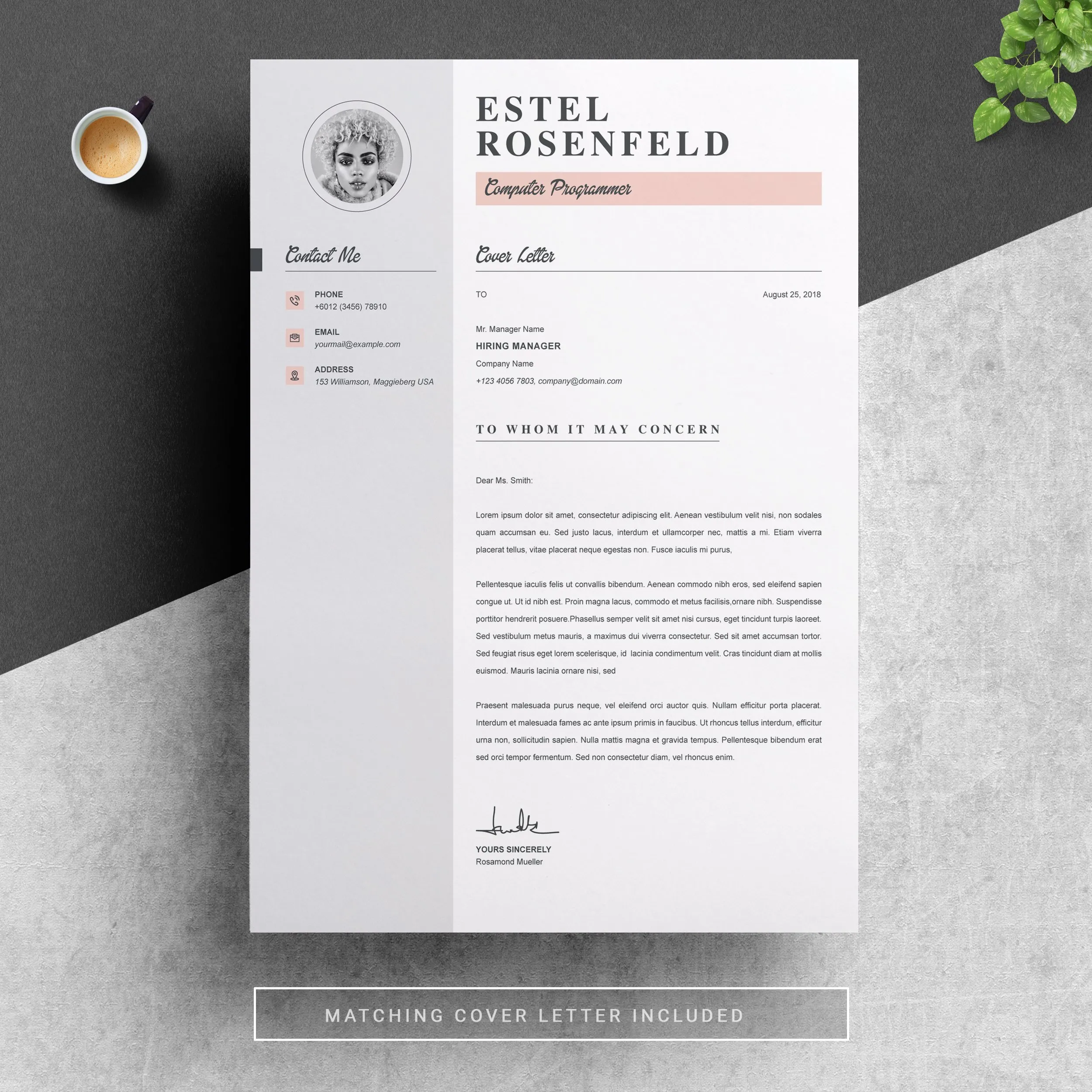 40198 cover letter formatting