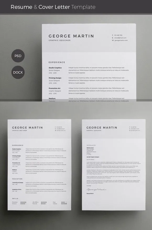 40198 resume cover letter elements