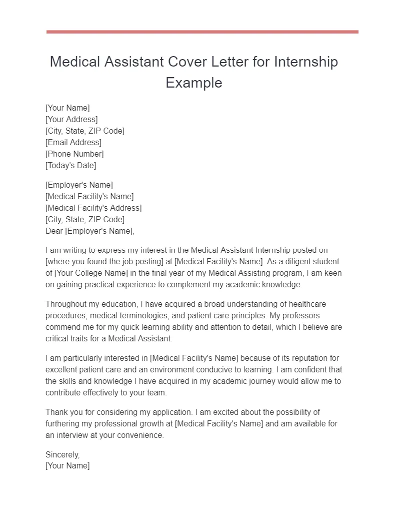 40209 medical assistant cover letter action verbs