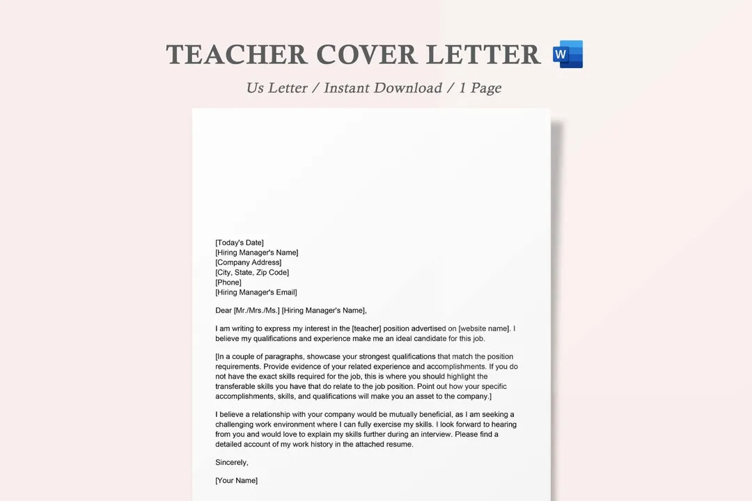 40216 teacher cover letter tips