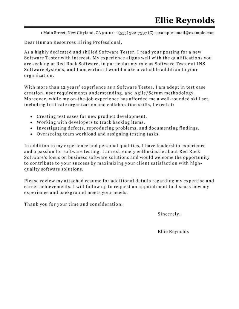 40218 cover letter formatting