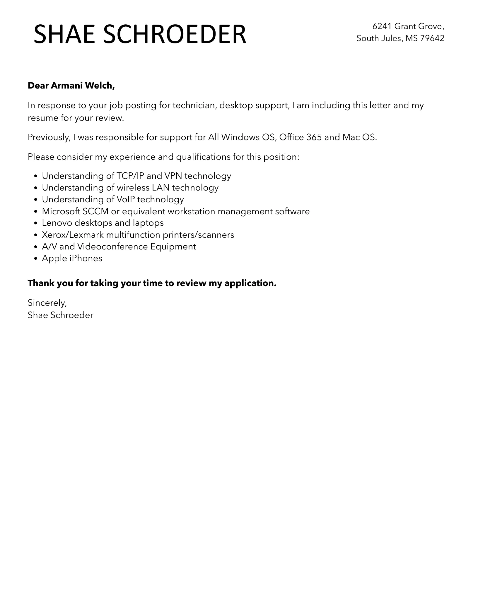40236 desktop support communication skills